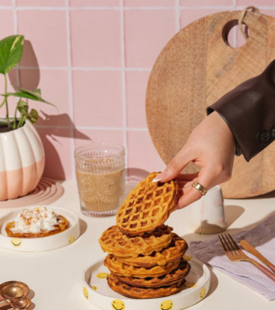 Waffles de Calabaza y Canela